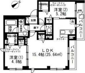 ポローニア文花の物件間取画像